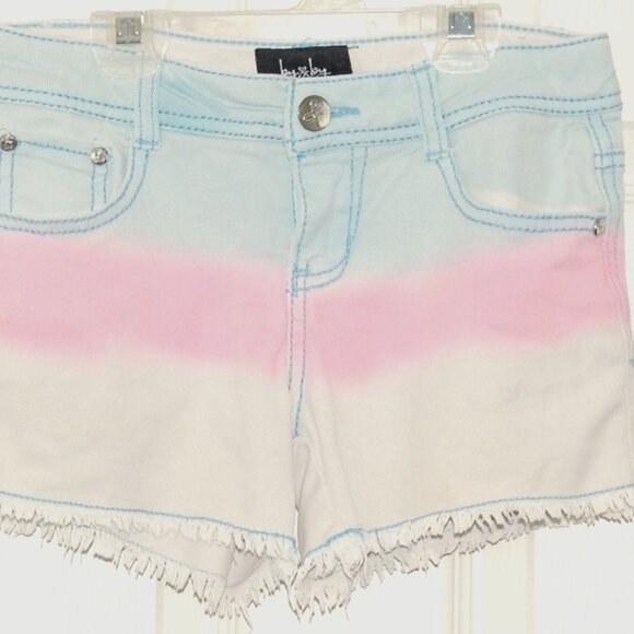 By & By Girls Jean Shorts, Size 10 (Waist: 24") - Picture 4 of 5